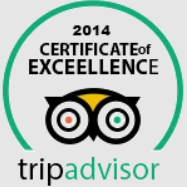 TripAdvisor Certificate of Excellence 2014