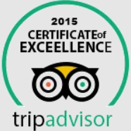 TripAdvisor Certificate of Excellence 2015