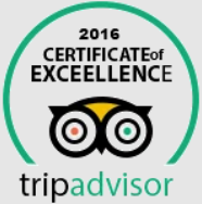 TripAdvisor Certificate of Excellence 2016