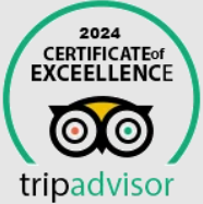 TripAdvisor Certificate of Excellence 2024