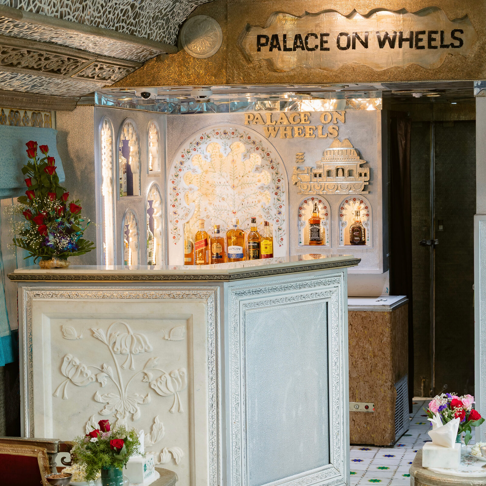 Onboard bar and lounge